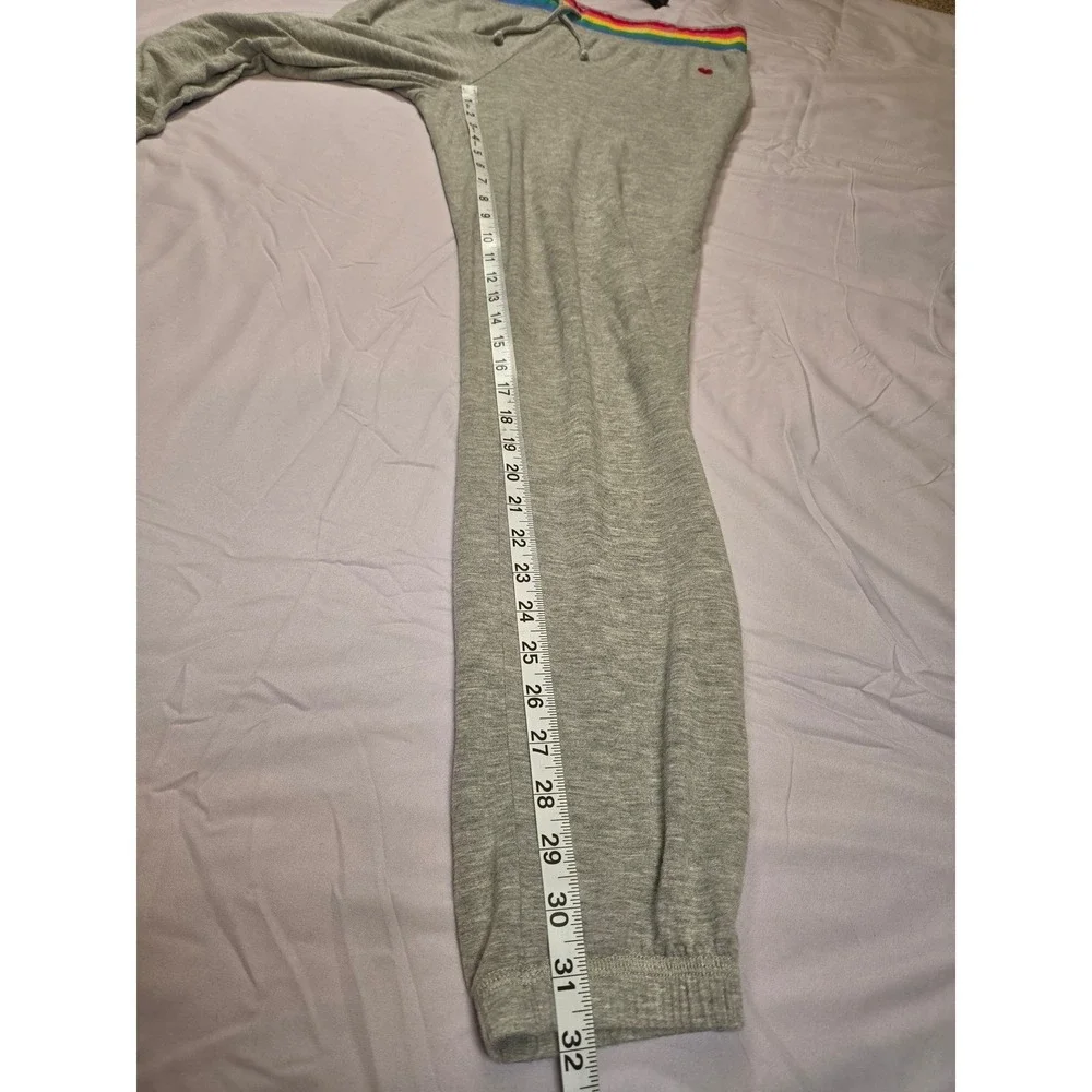 p.j. salvage Rainbow Grey PJ Pants L Soft Casual Relax Comfortable Sleep Lounge‎